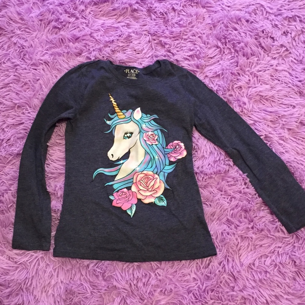 Long sleeve girls shirt